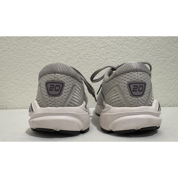 Brooks Ariel ’20 Oyster Alloy Grape Running Walking Shoes Womens Sz 6 - Picture 7 of 10